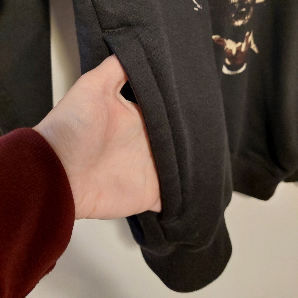 Vintage Slipknot Black Graphic Hoodie - Band Logo Pullover - Picture 4 of 8